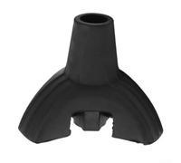 Treppiede in silicone con base per canna da passeggio in gomma antiscivolo, estremità stampella a sei pilastri per un maggiore equilibrio e stabilità su scale o terreni irregolari, (#1)