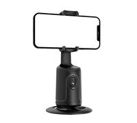 Treppiede Intelligente con Tracciamento Facciale per Smartphone,Supporto Registrazione Telefono con Rotazione Automatica 360 Gradi - Attrezzatura Per Studio Di Registrazione Per Cucina, Riprese, Gioco