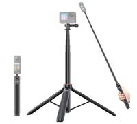 Treppiede invisibile per selfie compatibile con Insta360 X5/X4/X3, bastone Vlog 2 in 1 leggero ed estensibile per viaggi, fotografia a 360° e creazione di contenuti