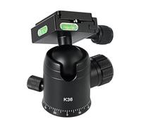 Treppiede K36 DSLR con testa a 360 gradi per riprese video dinamiche e fotocamera pesante fino a 5 kg