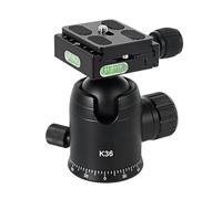 Treppiede K36 DSLR con testa a sfera a 360 gradi per riprese video dinamiche e fotocamera pesante fino a 5 kg treppiede fotocamera DSLR
