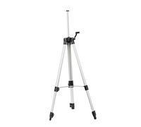 Treppiede Livella Telescopico in Alluminio 1, 2m Argento | Asta Multi-funzione Pesante, Supporto Tripode con Montaggio, Accessorio per Ingegneri e Uso Industriale