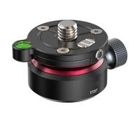 Treppiede Livellamento Base Camera Livellatore Alluminio Testa Treppiede DSLR Camera Videocamera Treppiedi Regolazione Livellatore Piatto Piatto