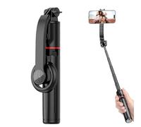 Treppiede magnetico per cellulare compatibile con magsafe treppiede magnetico selfie stick treppiede con telecomando anello magnetico per palestra, video, vlog