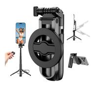 Treppiede magnetico per iPhone con telecomando, bastone per selfie portatile 4 in 1 con supporto estensibile, treppiede da viaggio per telefono 16 15 14 13 12 Pro Max Mini