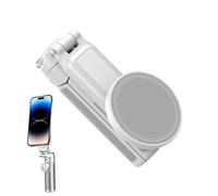 Treppiede magnetico per selfie, treppiede per selfie, telescopico a cinque sezioni, regolabile, tascabile, pieghevole, per creazione di contenuti, vlogging, registrazione golf