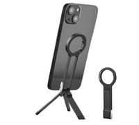Treppiede magnetico per telefoni cellulari, vlogging, film, live streaming | Treppiede per cellulare in alluminio con supporto per casa, scrivania, all'aperto, palestra, film, viaggi, sotto