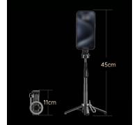 Treppiede magnetico selfie stand 4 in 1 con telecomando per una facile acquisizi