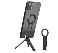 Treppiede Magnetico | Supporto Telefono Piegevole In Alluminio - Accessorio da Scrivano per Intrattenimento Visualizzazione Chiamate Video Chiamate - Per Riprese Vlogging Viaggio Intrattenime