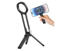 Treppiede magnetico | Treppiede portatile in alluminio per telefono, supporto elettronico per forniture domestiche forniture da scrivania accessori esterni videochiamate visualizzazione