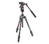 Treppiede Manfrotto MVKBFRTC-LIVE Carbonio 150 cm Twist Lock Testa Ball