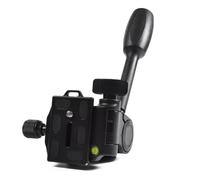Treppiede panoramico idraulico smorzamento video fluido in metallo per treppiede monopiede supporto fotocamera supporto mobile