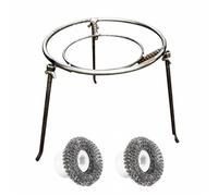 Treppiede per Braciere Supporto per Cucinare, Supporto per Pentola da Campeggio e falò, Treppiede per Pentola da Cucina Rimovibile, Accessori per Pentole per Barbecue in Giardino