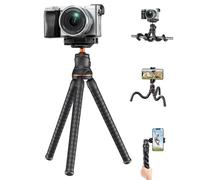 Treppiede per fotocamera Concept Supporto per telefono mini flessibile versatile, supporto per treppiede impermeabile per GoPro, treppiede da viaggio portatile per streaming live di video Vlog