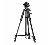 Treppiede per fotocamera DSLR, resistente, professionale, completo per binocolo, telescopio, treppiede da viaggio