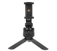 Treppiede per il Rilevamento del Volto con Rotazione di 360° | Tracciamento automatico, design portatile, compatibile con smartphone, materiale ABS resistente