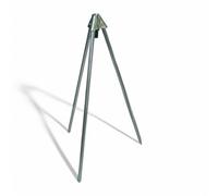 Treppiede per Irrigatore in acciaio elettrozincato filettato femmina