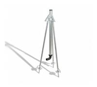 Treppiede per irrigatore in acciaio zincato con tubo centrale maxi 11/2 M