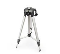 Treppiede per Livella Telescopico da 1, 2 Metri in Alluminio Argento | Accessorio Robusto e Multifunzione, Design Ergonomico, per Tecnici e Ingegneri, Finitura Precisa