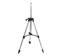 Treppiede per Livella, Treppiede in Alluminio Allungabile da 4,9 Piedi con Livella a Bolla, Gambe Pieghevoli, Piedini Antiscivolo, Custodia per il Trasporto