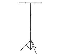Treppiede per luci Supporto fari Stand Luci Regolabile con T-bar: Robustezza ...