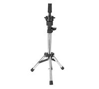 Treppiede per Parrucca, Treppiedi regolabile in acciaio INOX per formazione parrucchieri, Parrucchiere Supporto Treppiede Regolabile Salone Manichino Testina Pratica Titolare