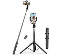 UGREEN Bluetooth Selfie Stick Treppiede 3 in 1 Estensibile 150cm per Cellulare con Telecomando Wireless Compatibile con iPhone 16/15/14/13/12/11 PRO ECC