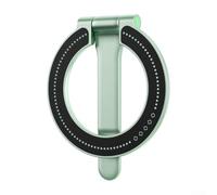 Treppiede per selfie con luci di riempimento, treppiede estensibile per telefono da 114,3 cm, telecomando wireless, supporto girevole a 360 gradi per vlog (verde matcha)