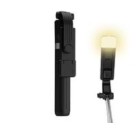 Treppiede per Selfie con Telecomando, Bastone per Selfie Pieghevole a LED con Lunga Durata della Batteria, per telefoni cellulari per Live Streaming, Selfie, scattare Foto, registrare Video,