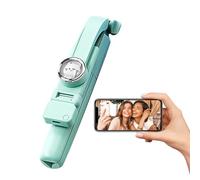Treppiede per selfie con telecomando - treppiede da viaggio stabile e fisso, treppiede da viaggio universale girevole a 360° | Attraente treppiede per telefono con design a gatto cartoni animati per