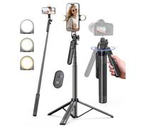 Treppiede per selfie da 175,3 cm con luce