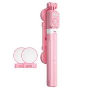 Treppiede per selfie stick: supporto per telefono allungabile, montaggio a tre teste con remoto e | Supporto per smartphone regolabile compatto per foto di famiglia, riprese video,