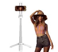 Treppiede per selfie - Supporto per smartphone regolabile a 360°, treppiede telescopico portatile | flessibile e leggero, supporto duraturo per viaggi, registrazione video e fotografia