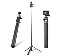 Treppiede per selfie tascabile da 80 pollici per GoPro Action Camera, supporto estensibile Vlog Mount per DJI Osmo Pocket 3 Action 6 5 Pro 4 3 per Insta360 X5 X4 X3 per accessori DSLR Akaso