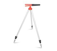 Treppiede per Strumenti Topografici 75-120cm, Asta Prismatica in Alluminio Regolabile e Retrattile, Struttura Rinforzata ad Alta Precisione - Ideale per Rilievi Professionali e Costruzioni