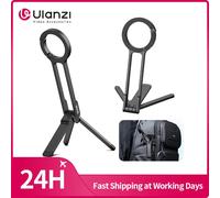 Treppiede per telefono Ulanzi MA30 con montaggio a moschettone per iPhone 15 14 13 12 Pro/Pro Max Treppiede magnetico bifacciale Maniglia per telefono con montaggio su scrivania