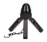 Treppiede per tenda da campeggio, treppiede di supporto per tende a piramide, treppiede regolabile in lega di alluminio per tende a piramide con filettatura G1/4, leggero e alto 13