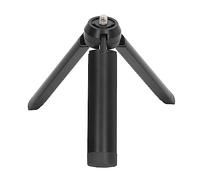 Treppiede Piccolo, Treppiede Leggero in Lega di Alluminio per Fotocamera, Mini Treppiede per Treppiede da Viaggio con Porta a Vite Standard da 1/4 per Clip per Telefono,