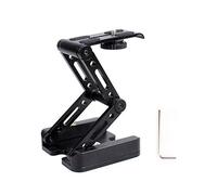 Treppiede portatile in lega di alluminio a forma di Z pieghevole inclinabile per fotocamere DSLR e ILDC con carico massimo di 3,5 kg