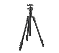 Treppiede Portatile Regolabile in uminio con Rotazione 360°, Piedini iscivolo e Compatibilità ivers per phone, e Fotocamere