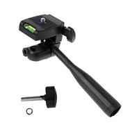 Treppiede professionale per adattatore testa accessorio con staffa a braccio il supporto è una buona partita al treppiede e può tenere saldamente la fotocamera o i dispositivi.