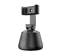 Treppiede regolabile a 360° con foro per vite da 1/4" per telefoni da 62-128 mm - Posizionamento versatile, doppio orientamento, alimentazione a batteria, stabilità robusta, supporto universale per