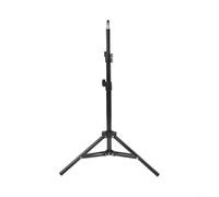 Treppiede regolabile da 150 cm, supporto per microfono e luce con vite da 1/4 di pollice, supporto pieghevole in lega di alluminio per studio e registrazione domestica (120 cm)
