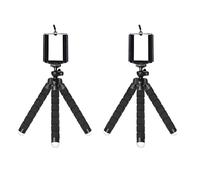 Treppiede regolabile Stand Con Clip Flessibile Treppiede Supporto Per Telefono Action Camera Selfie Treppiede Rotante