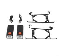 Treppiede rialzato per dji per mini 5 Pro con LED luminoso per lampada flash, luci anti collisione per la sicurezza del volo notturno, staffa di estensione portatile con 3 modalità di illuminazione