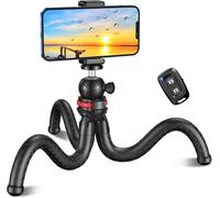 Treppiede Smartphone, Flessibile Mini Cavalletto per Smartphone Octopus Con Tele