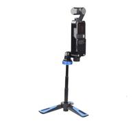 Treppiede Smartphone Portatile Flessibile per Telefono e Action Cam | ABS Compatto, Riprese a Mani Libere, Viaggi All'aperto, Time Lapse, per Larghezza 5, 6-8, 8cm