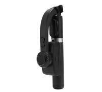Treppiede Stabilizzatore per Telefono Portatile per Selfie Stick Anti Shake Asse Singolo con Asta di Prolunga Incorporata Vlogging Luci di Riempimento Doppie