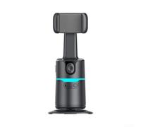 Treppiede Tracking Volto 360° AI Auto-Rotazione Smart(Black)