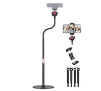 Treppiede webcam da scrivania ripod migliorato webcam e testa girevole a 360° con filettatura da 1/4" per Logitech Webcam C922 C930 C930e C920 C920s C920x C960 C615 BRIO NexiGo N60